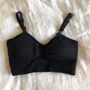 Kindred Bravely Sublime Hands-free pumping and nursing bra in Black